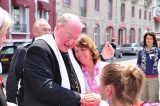 2011 Lourdes Pilgrimage - Archbishop Dolan with Malades (59/267)